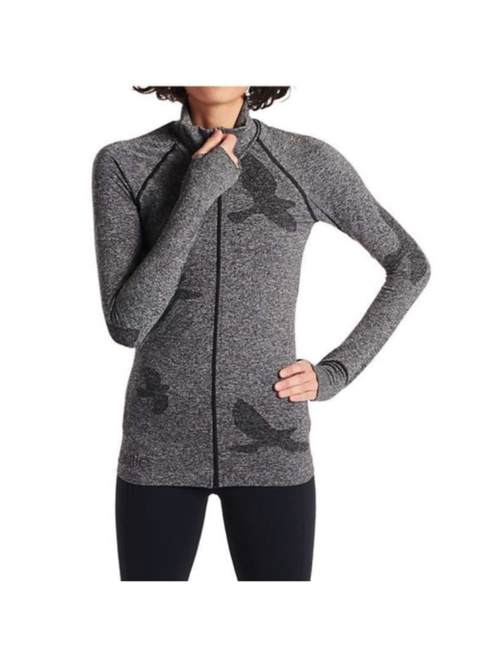 Oiselle Flyte Full Black Zip XS NWT! Workout Run